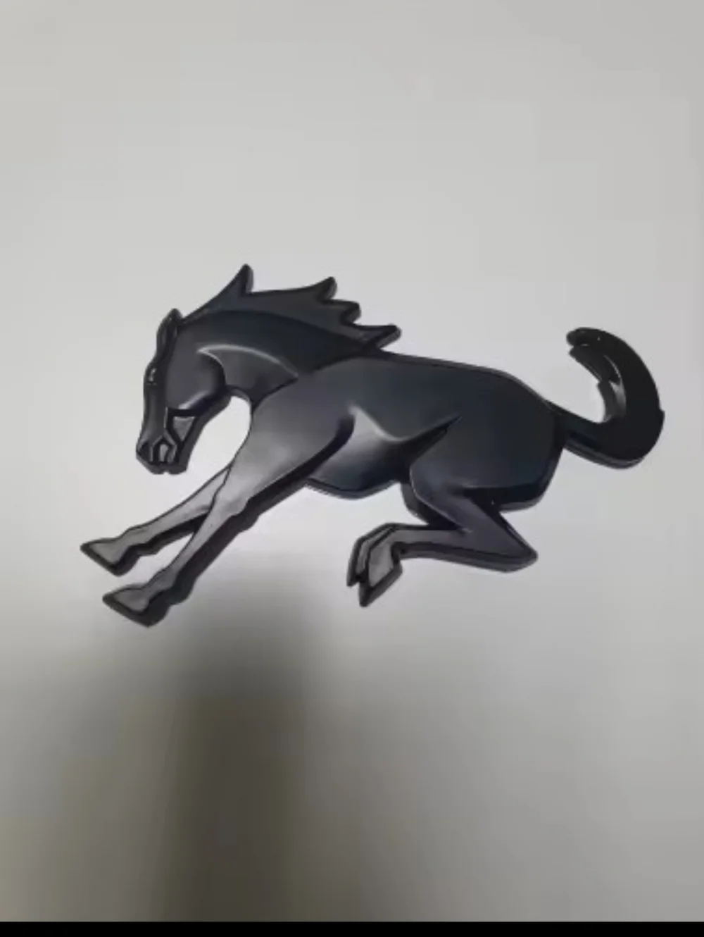 3D Metal Bronco Bucking Horse Badge Emblem  Adhesive Back Choose Color